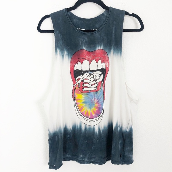 Vans Tops - Vans Tye Dye Muscle Tee Size XS